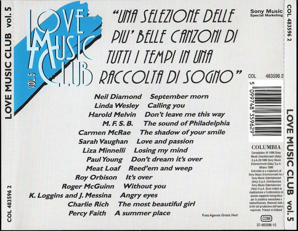 Various : Love Music Club Vol. 5 (CD, Comp)