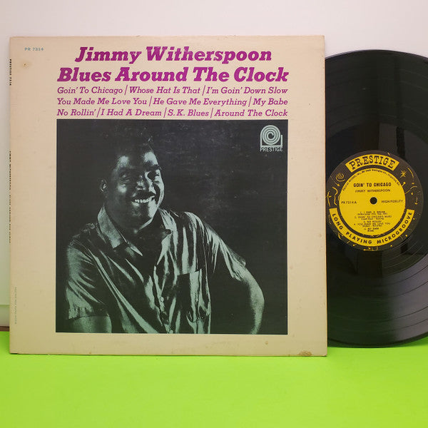 Jimmy Witherspoon : Blues Around the Clock (Goin' to Chicago) (LP, Album, Mono)