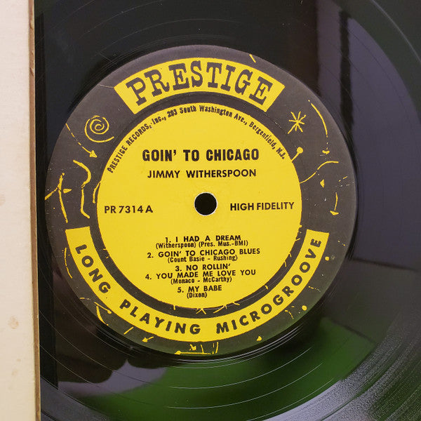 Jimmy Witherspoon : Blues Around the Clock (Goin' to Chicago) (LP, Album, Mono)