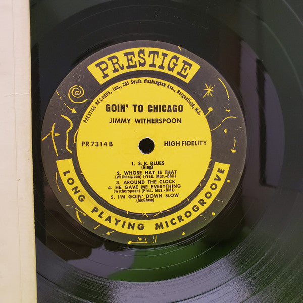 Jimmy Witherspoon : Blues Around the Clock (Goin' to Chicago) (LP, Album, Mono)