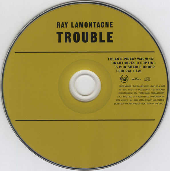 Ray Lamontagne : Trouble (CD, Album, RE)