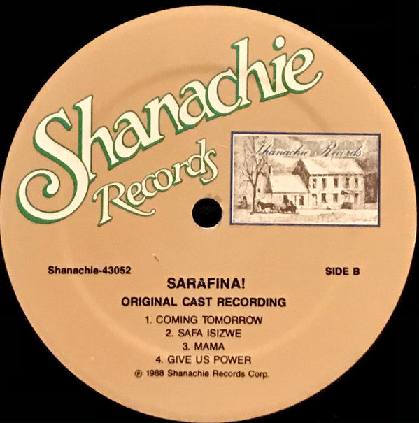 Mbongeni Ngema - Hugh Masekela : Mbongeni Ngema's Sarafina! (LP, Album)