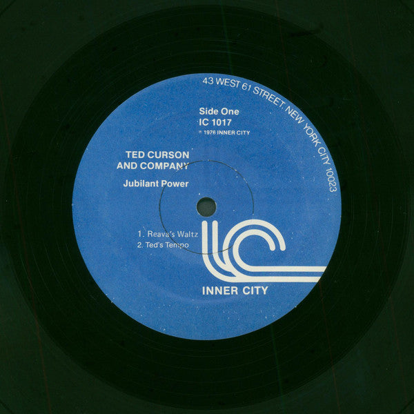 Ted Curson & Company : Jubilant Power (LP, Album, Blu)