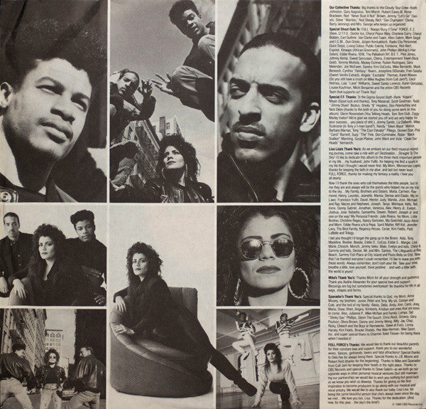 Lisa Lisa & Cult Jam : Straight To The Sky (LP, Album)