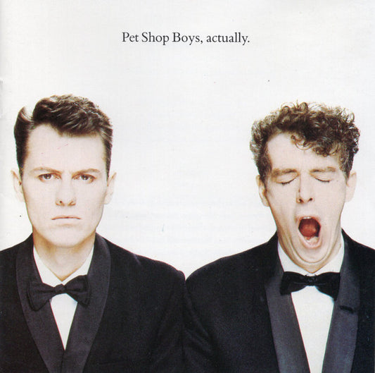 Pet Shop Boys : Actually (CD, Album, Club)