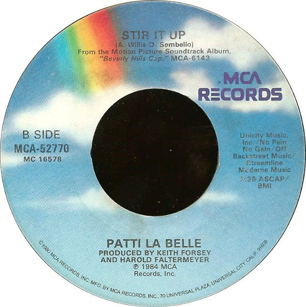 Patti LaBelle And Michael McDonald : On My Own (7", Glo)