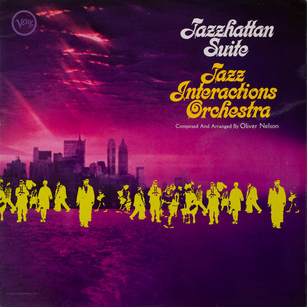 The Jazz Interactions Orchestra : Jazzhattan Suite (LP, Album)
