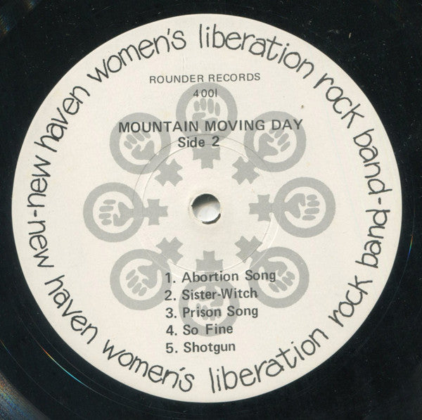 The New Haven Women's Liberation Rock Band, The Chicago Women's Liberation Rock Band : Mountain Moving Day (LP, Album)