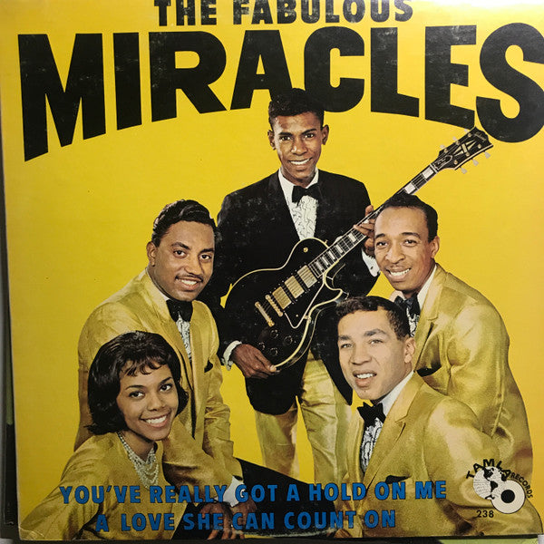 The Miracles : The Fabulous Miracles (LP, Album, Mono)