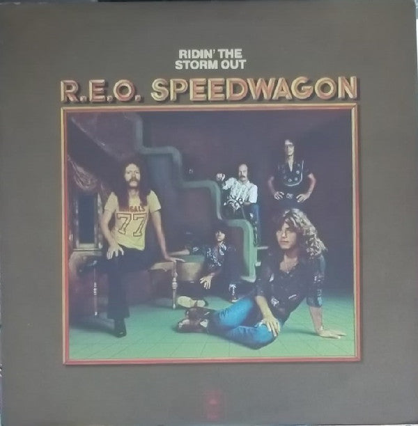 REO Speedwagon : Ridin' The Storm Out (LP, Album, RE, Pit)