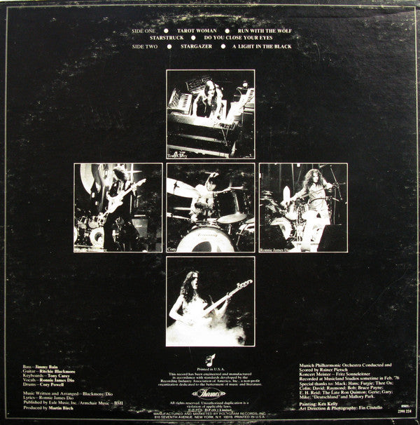 Rainbow : Rising (LP, Album, PRC)