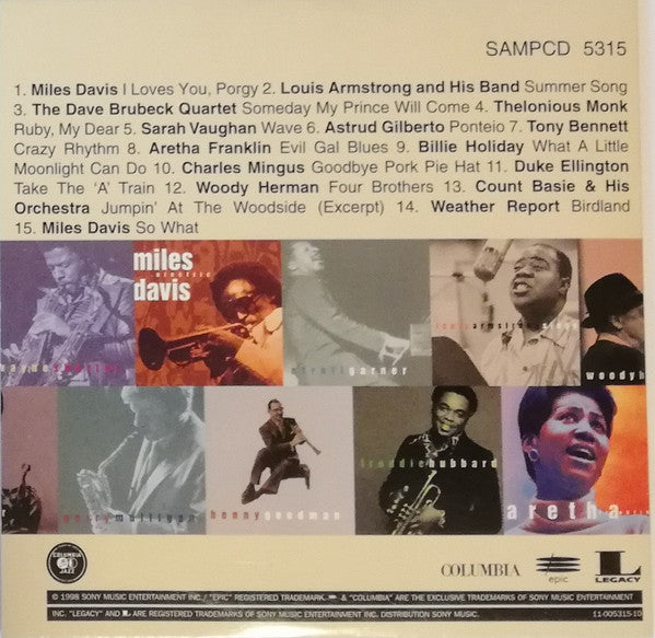 Various : This is Jazz... ...The Sampler (CD, Comp, Promo, Smplr)