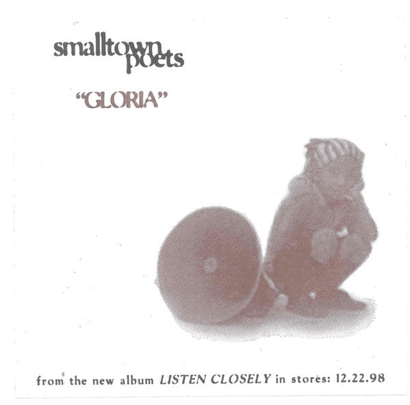 Smalltown Poets : Gloria (CD, Maxi, Promo)