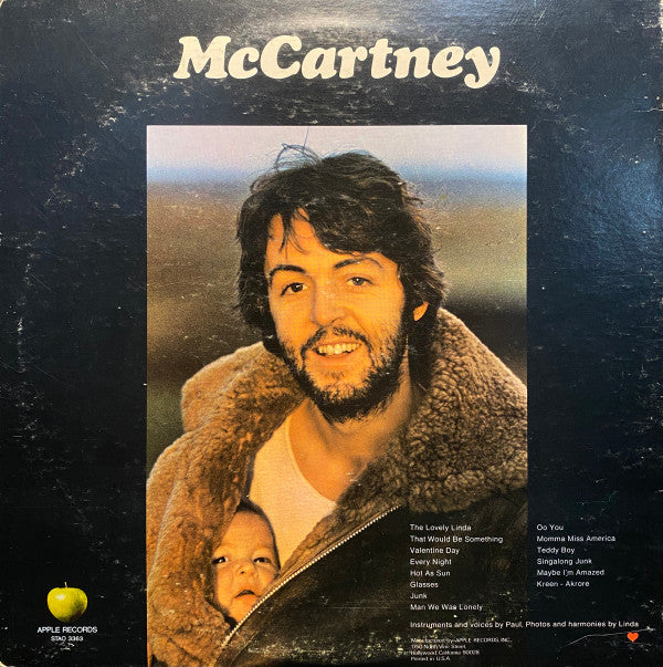 Paul McCartney : McCartney (LP, Album, Jac)