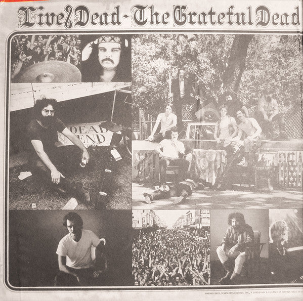 The Grateful Dead : Live/Dead (2xLP, Album, RP)