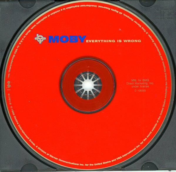 Moby : Everything Is Wrong (CD, Album, Club)