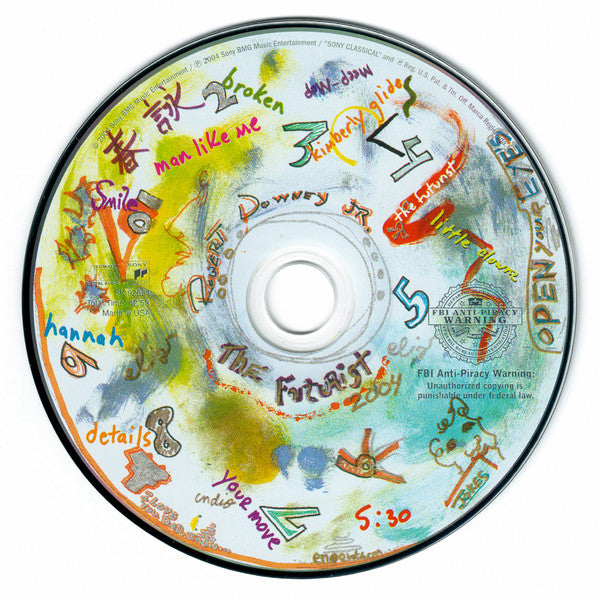 Robert Downey Jr. : The Futurist (CD, Album, Sli)