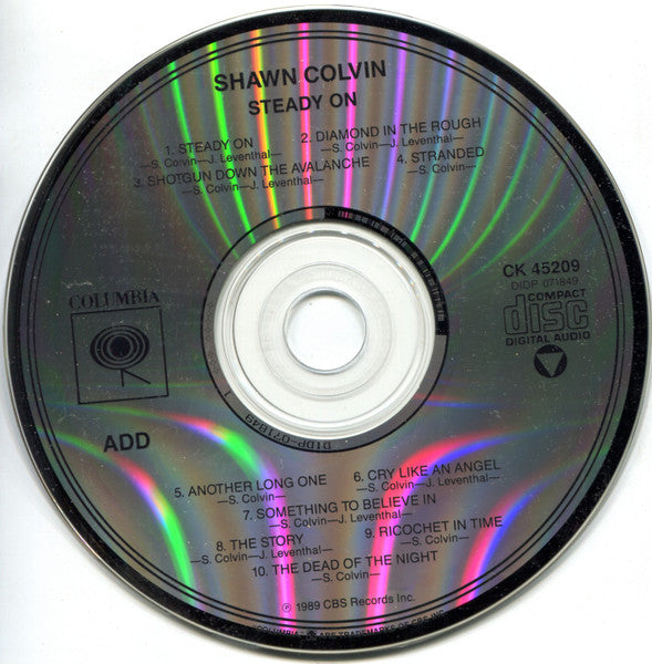 Shawn Colvin : Steady On (CD, Album, RE)