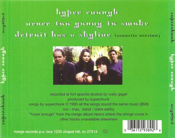Superchunk : Hyper Enough (CD, Single)
