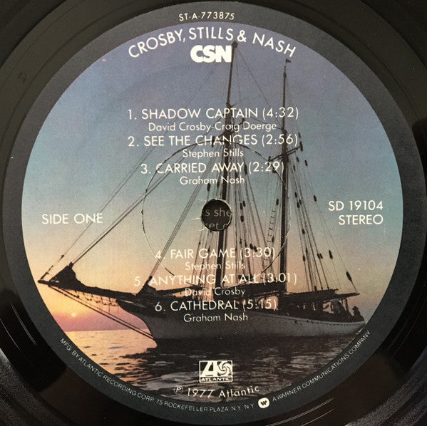 Crosby, Stills & Nash : CSN (LP, Album, PRC)