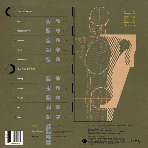 Data (2) : Elegant Machinery (LP, Album, All)