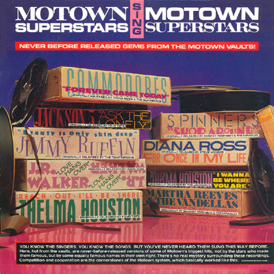 Various : Motown Superstars Sing Motown Superstars (LP, Comp)