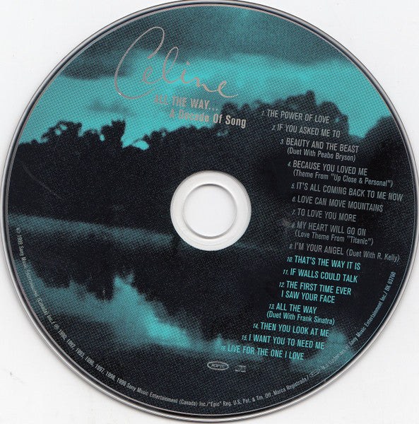 Celine Dion* : All The Way... A Decade Of Song (CD, Comp)