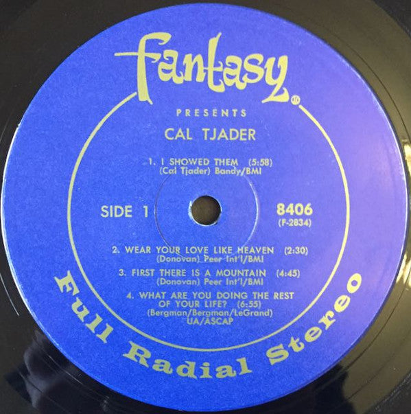 Cal Tjader : Tjader (LP, Album)