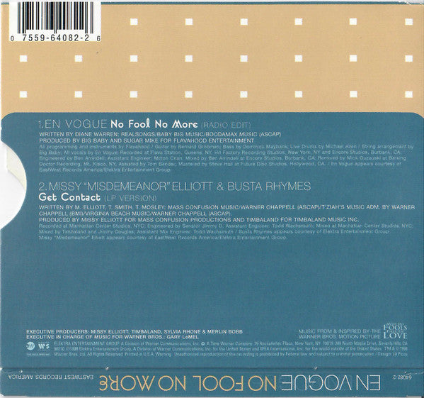 En Vogue : No Fool No More (CD, Single)