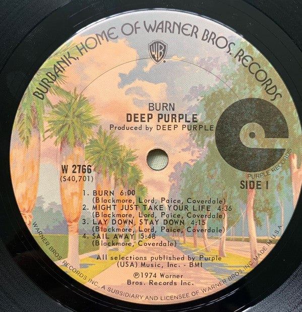 Deep Purple : Burn (LP, Album)