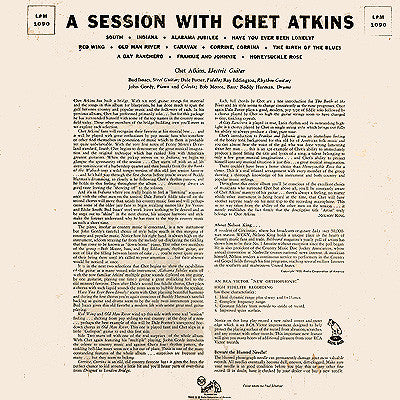 Chet Atkins : A Session With Chet Atkins (LP, Album, Mono, Ind)