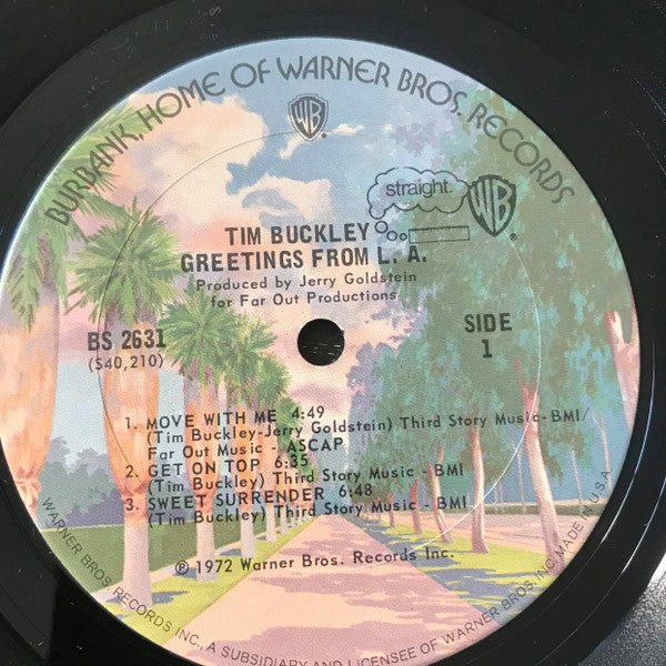 Tim Buckley : Greetings From L.A. (LP, Album, RE, Ter)