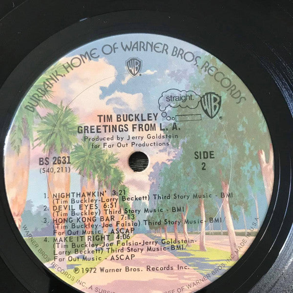 Tim Buckley : Greetings From L.A. (LP, Album, RE, Ter)