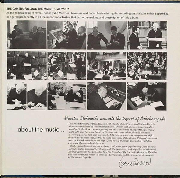 Nikolai Rimsky-Korsakov - Leopold Stokowski, London Symphony Orchestra : Scheherazade (LP, Album, Gat)