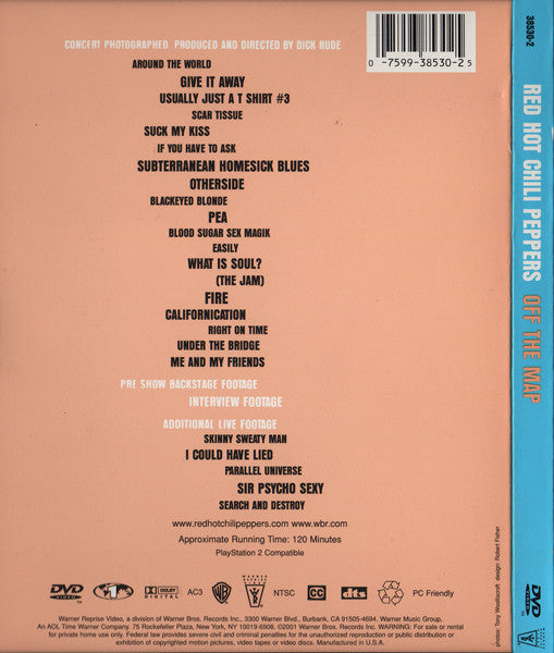Red Hot Chili Peppers : Off The Map (DVD-V, Multichannel, NTSC, Sna)