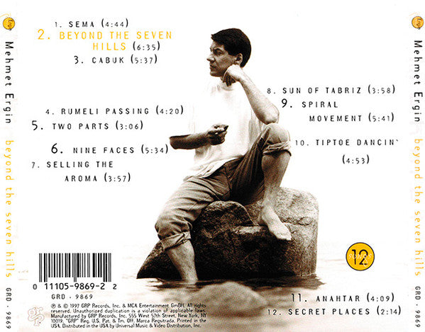 Mehmet Ergin : Beyond the Seven Hills (CD)
