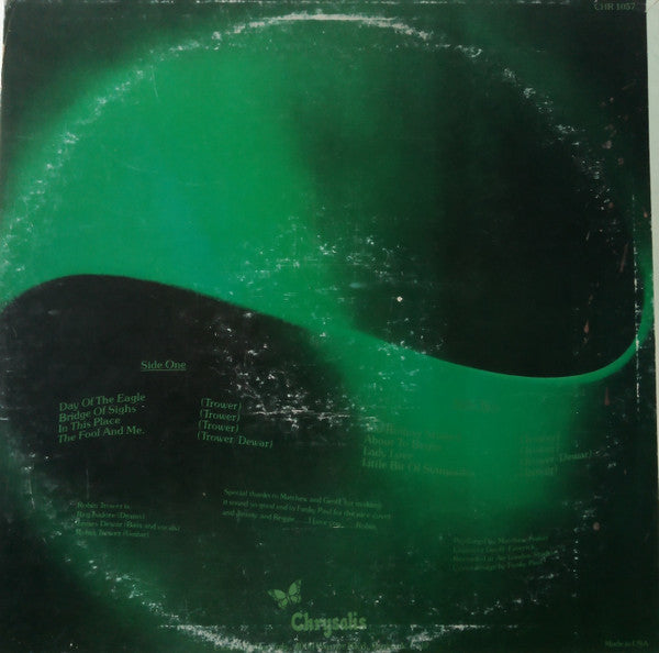 Robin Trower : Bridge Of Sighs (LP, Album, Ter)