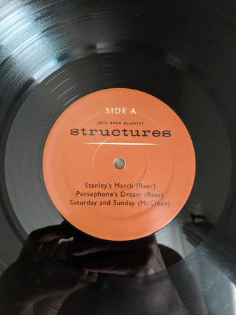 Joel Baer Quartet : Structures (LP, Album)