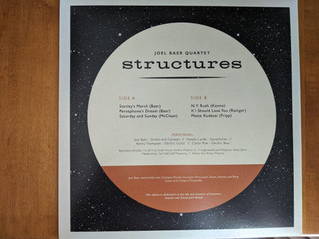 Joel Baer Quartet : Structures (LP, Album)
