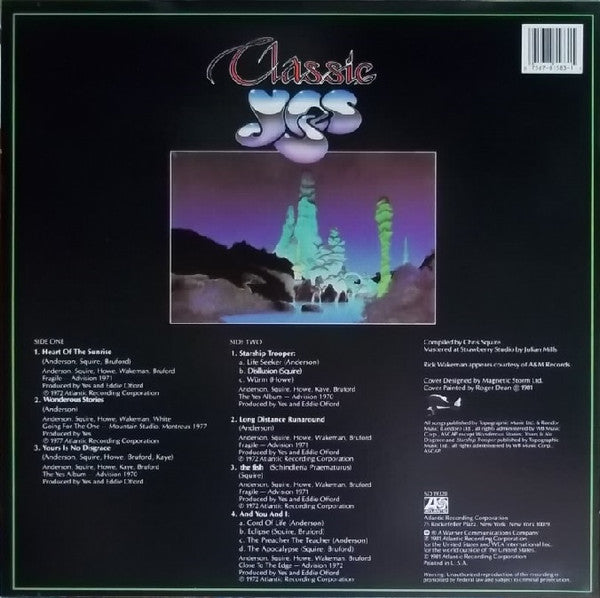 Yes : Classic Yes (LP, Comp, SP-)