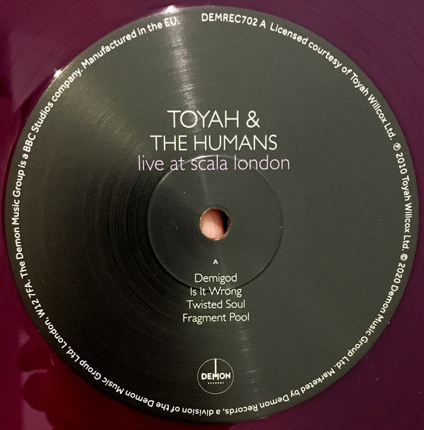 Toyah & The Humans (6) : Live At Scala London (2xLP, Album, Tra)