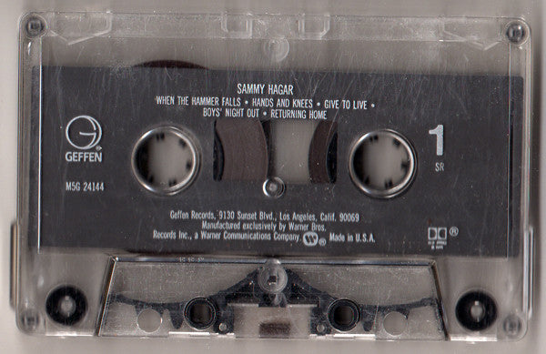 Sammy Hagar : Sammy Hagar (Cass, Album)