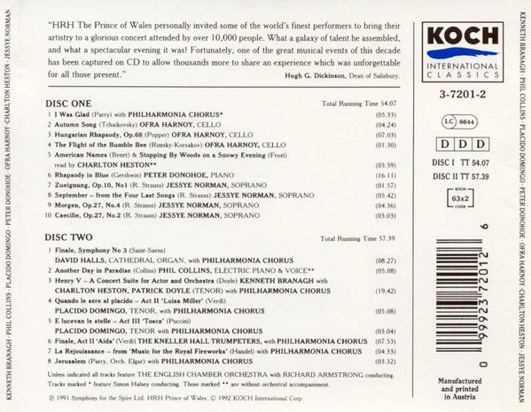 Various : A Royal Gala Concert (2xCD, Album)