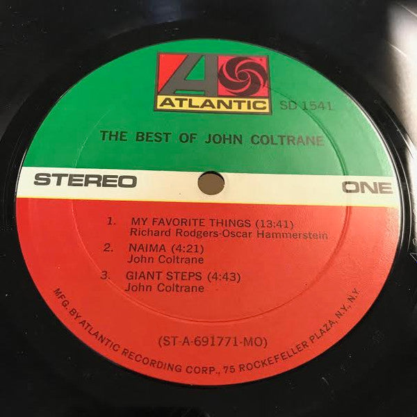 John Coltrane : The Best Of John Coltrane (LP, Comp, RP, MO )