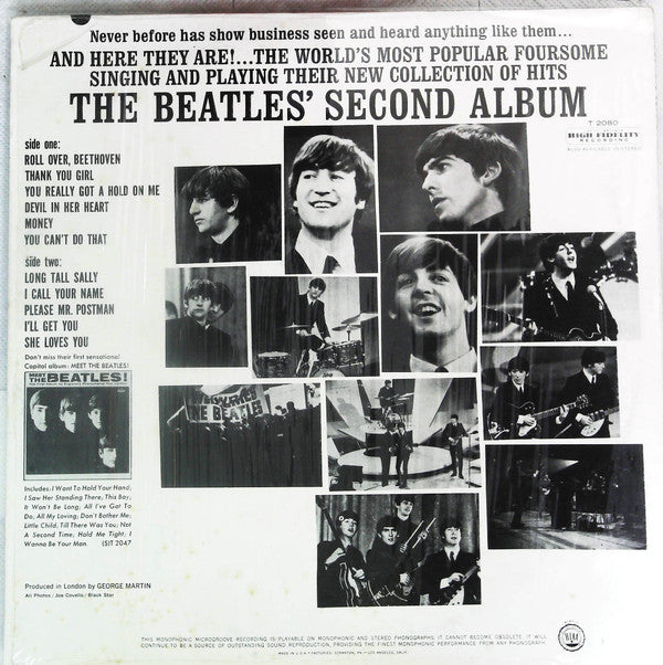 The Beatles : The Beatles' Second Album (LP, Album, Mono, 1st)
