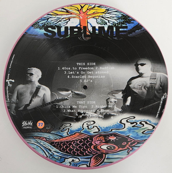 Sublime (2) : 40oz.To Freedom (LP, Ltd, Pic, Pin)
