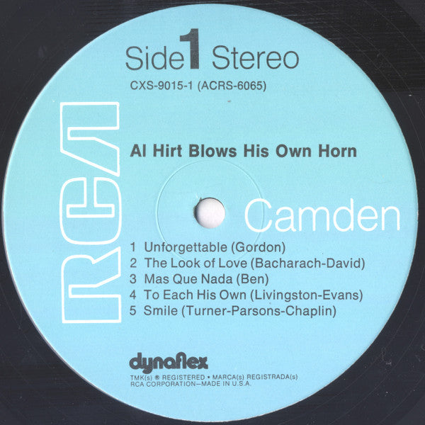 Al Hirt : Blows His Own Horn (2xLP, Comp, RE)