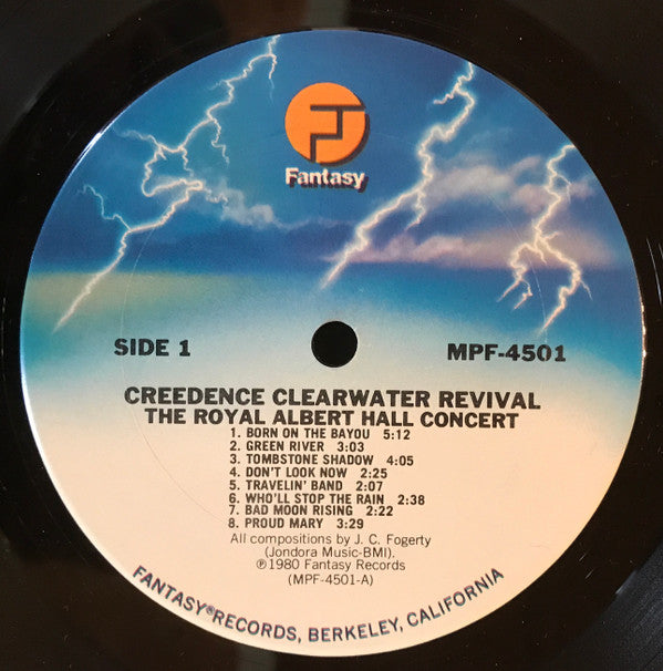 Creedence Clearwater Revival : The Royal Albert Hall Concert (LP, Album, San)