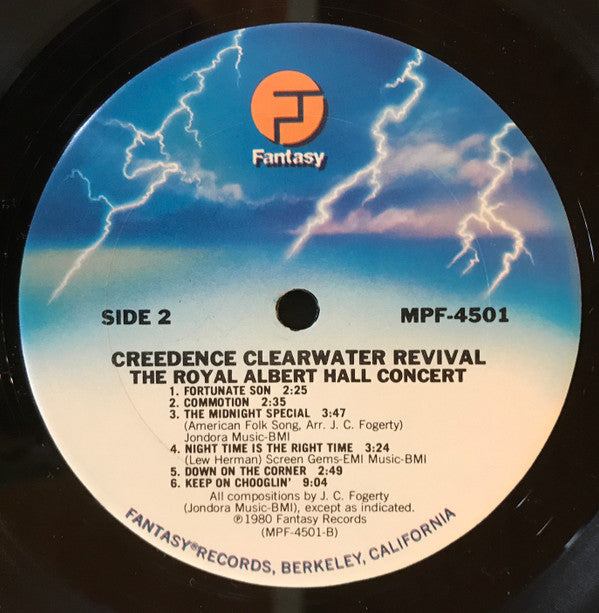 Creedence Clearwater Revival : The Royal Albert Hall Concert (LP, Album, San)