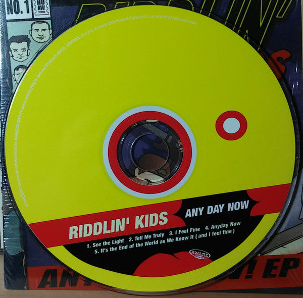 Riddlin' Kids : Any Day Now! (CD, EP)